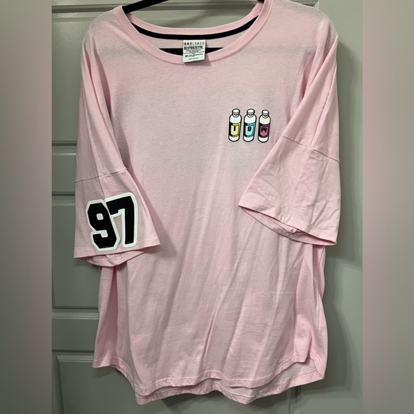 Dragon Ball Z Bulma Pink Women's Short Sleeve Hype Jersey - BoxLunch Exclusive - Picture 3 of 8